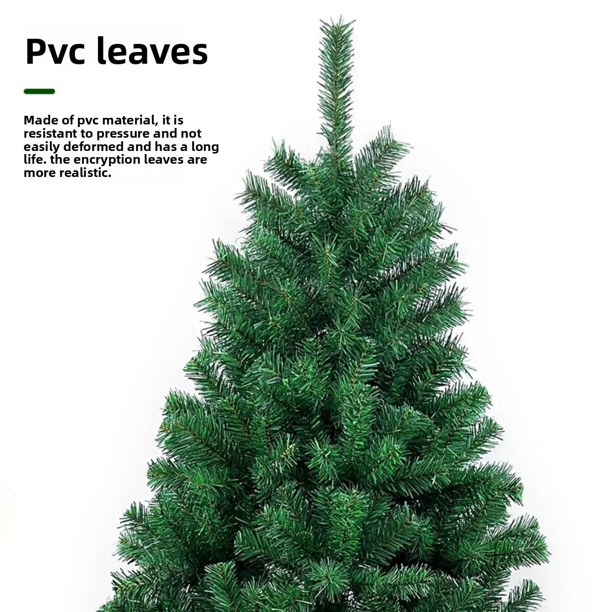 1.2/1.5/1.8/2.1M Christmas Tree Simulation with Metal Holder Base for Home Party Decorations Christmas Ornament Simple Install